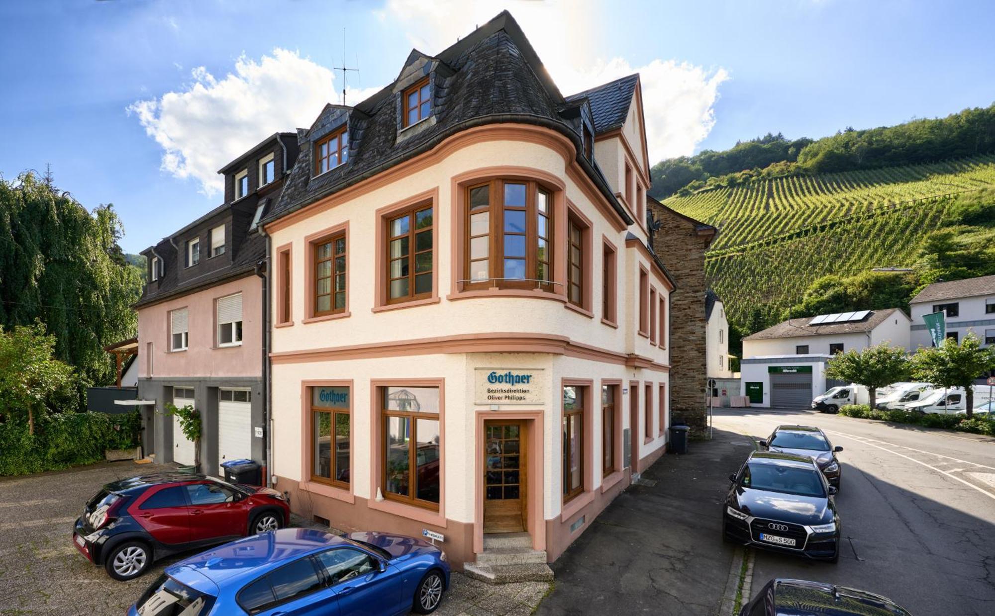 Kleine Moselruhe - Gemuetliche Ferienwohnung Bis 3 Personen - Zentral In Traben-Trarbach Bagian luar foto